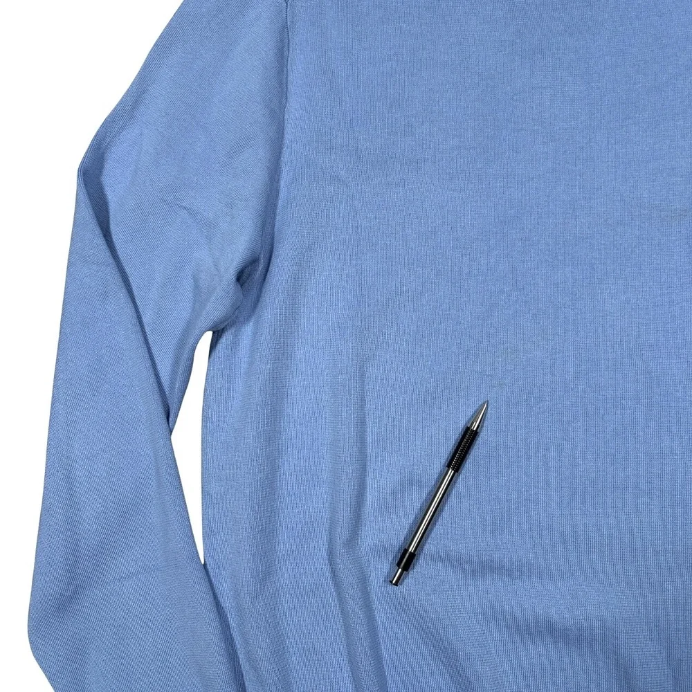 Polo Ralph Lauren The Pima Cotton Sweater Men's L V-Neck Pullover Pony Preppy